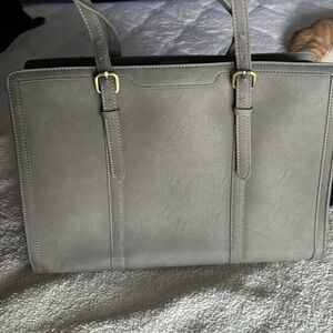 Work tote bag with padded laptop pocket